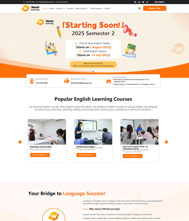 网站建设｜国内外网站搭建与SEO推广一体化服务